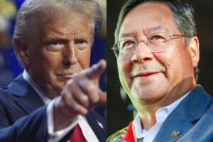 Luis Arce felicita a Donald Trump tras su victoria electoral