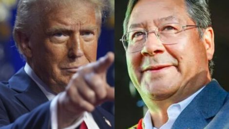 Luis Arce felicita a Donald Trump tras su victoria electoral