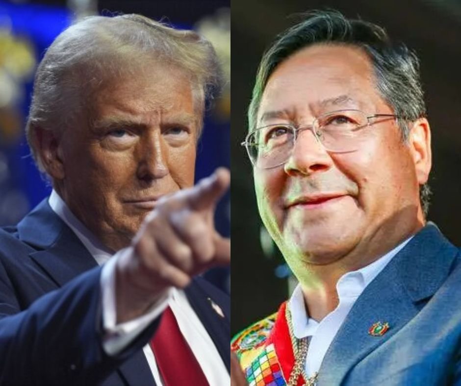 Luis Arce felicita a Donald Trump tras su victoria electoral