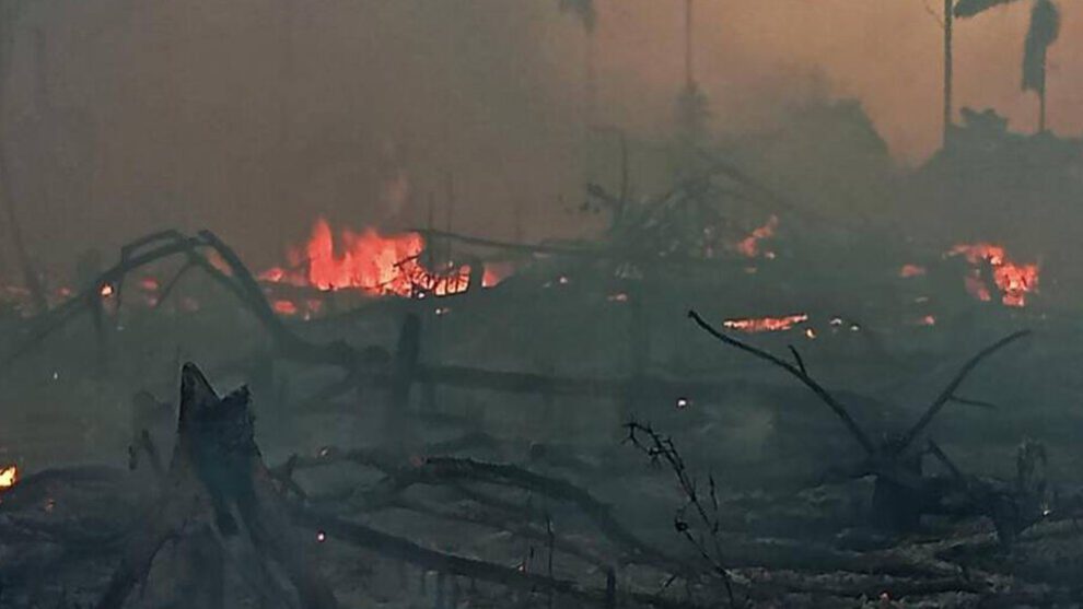 Incendio en el Madidi está siendo intervenido por grupos