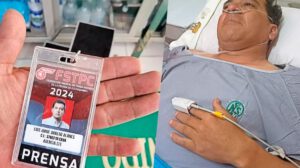 Fotoperiodista salva la vida tras sufrir efectos de onda expansiva