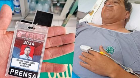 Fotoperiodista salva la vida tras sufrir efectos de onda expansiva