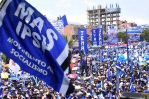 cancelación de personería jurídica del MAS