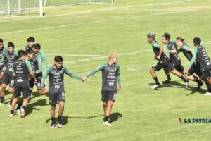 Entrenamientos de la selección boliviana Sub-19