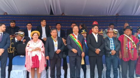 Luis Arce conmemora el cuarto aniversario de su gestión