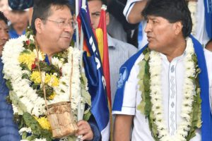 Evo Morales critica a Luis Arce en su cuarto año de gestión