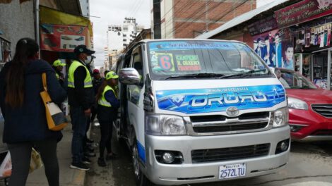 Nuevas tarifas transporte urbano Oruro