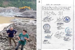 Minería ilegal en Guanay