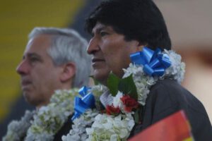 Renuncia de Evo Morales y Álvaro García Linera