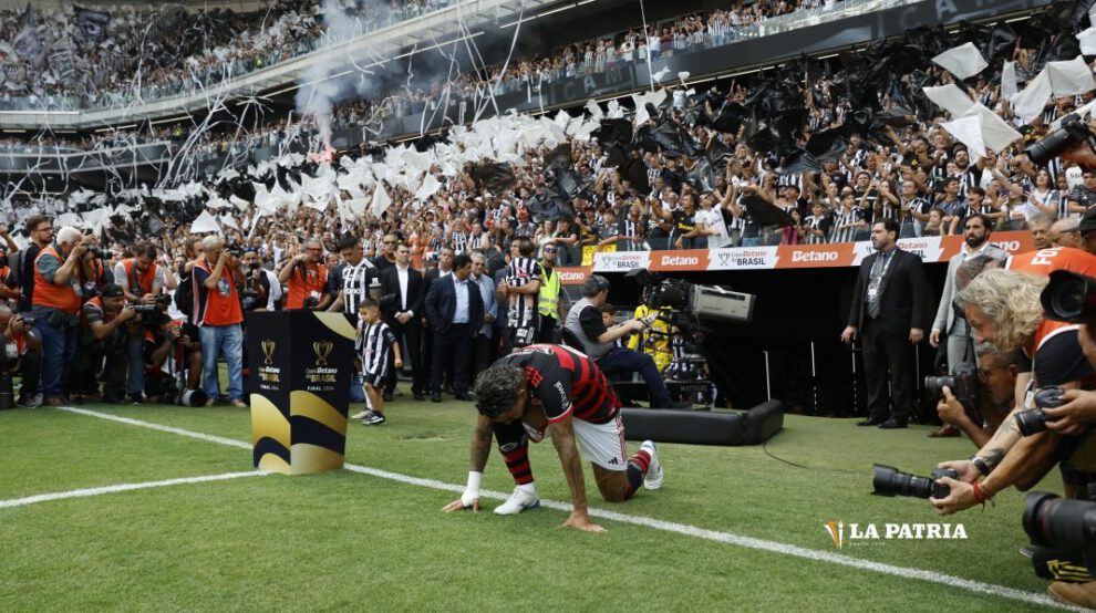 Gabigol deja el Flamengo tras la final contra Atlético Mineiro