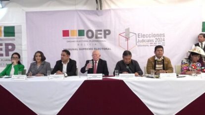 Elecciones judiciales en Bolivia definidas por el TSE