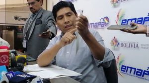 venta móvil de arroz en La Paz y El Alto
