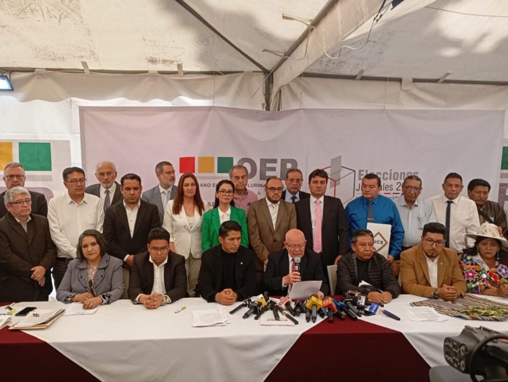 Cumbre política elecciones judiciales