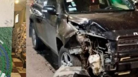 Aprehenden a representante legal del MAS por accidente de tránsito bajo sospecha de ebriedad