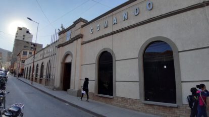 Agresión a funcionaria policial durante el Primer Convite en Oruro