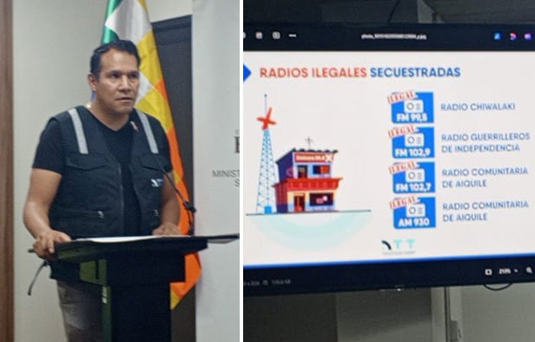 Intervención de emisoras en Cochabamba por la ATT