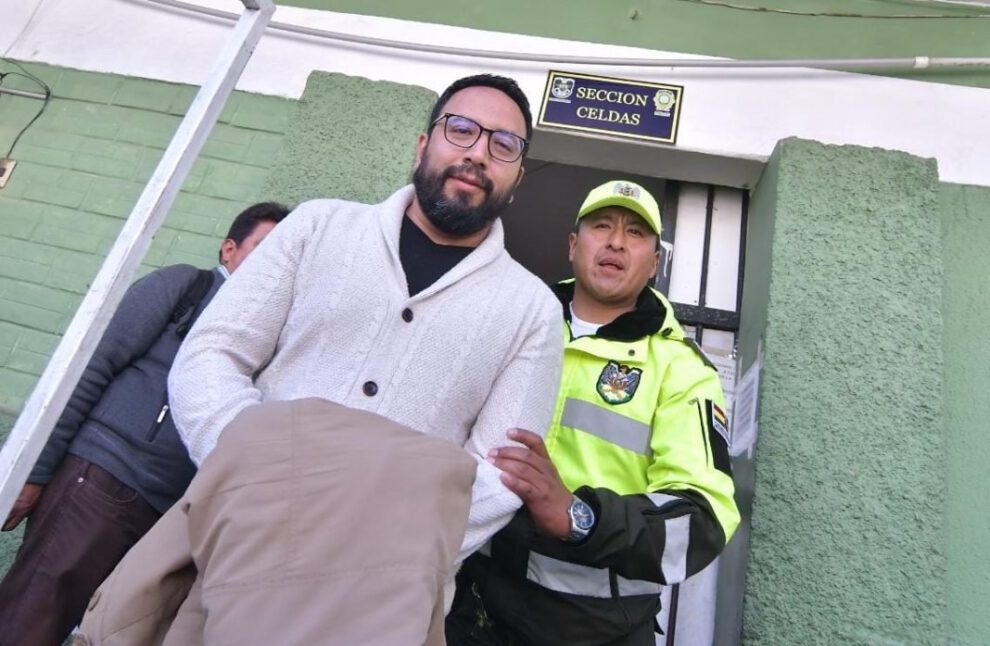 Diego Jiménez, abogado del MAS, imputado por conducción peligrosa en estado de ebriedad