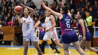 Clásico orureño entre CAN y Alemán en la Liga Boliviana de Básquetbol Femenino