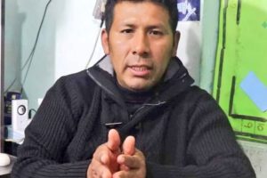 Detención ilegal de Humberto Claros, dirigente evista
