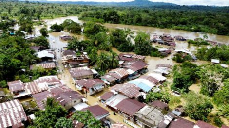 Inundaciones en Colombia afectando a más de 37.500 familias