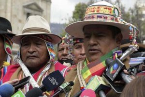 Aprehensión de Ramiro Cucho por su papel en el bloqueo evista