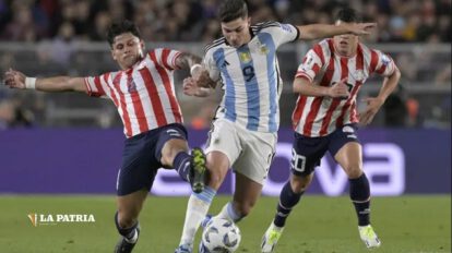Argentina liderato eliminatorias ante Paraguay