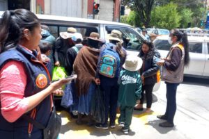 Estudio sobre transporte escolar municipal en Oruro