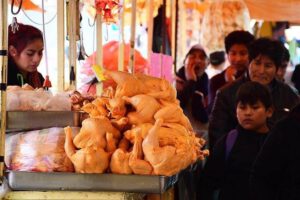 precio del kilo de pollo en La Paz