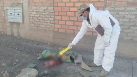 hallazgo de feto en Oruro