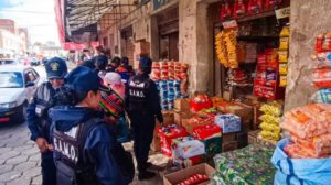 Avance ilegal de puestos comerciales en la calle Backovic