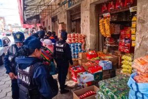 Avance ilegal de puestos comerciales en la calle Backovic