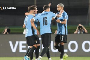 Uruguay victoria sobre Colombia en eliminatorias