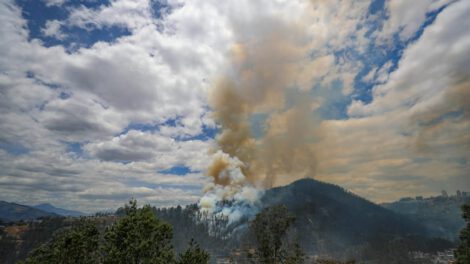 Calidad del aire en Cuenca y Loja deteriorada por incendios