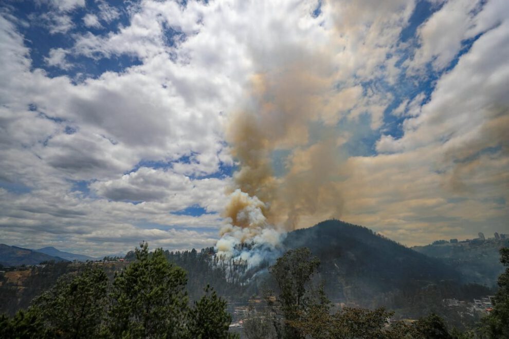 Calidad del aire en Cuenca y Loja deteriorada por incendios