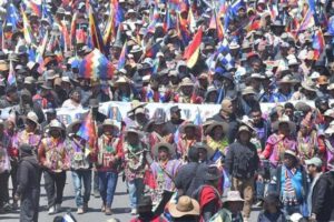 Suspensión marcha evista por temor a detenciones masivas