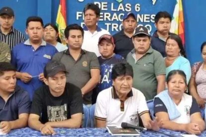 Evo Morales denuncia robo de la sigla del MAS