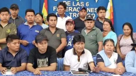 Evo Morales denuncia robo de la sigla del MAS