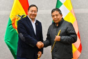 Cumbre del G20 con Luis Arce y David Choquehuanca