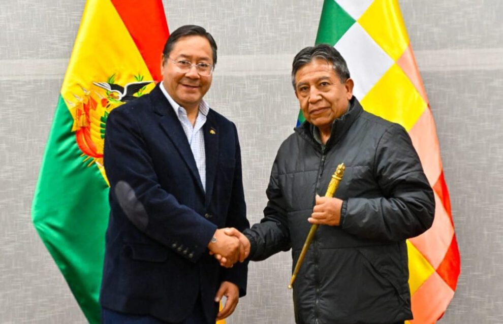 Cumbre del G20 con Luis Arce y David Choquehuanca