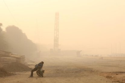 Contaminación del aire en Nueva Delhi