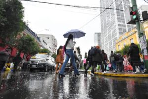 Alertas por lluvias intensas en Bolivia