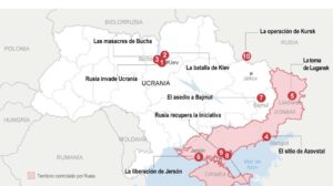 Guerra entre Ucrania y Rusia cumple mil días de hostilidades