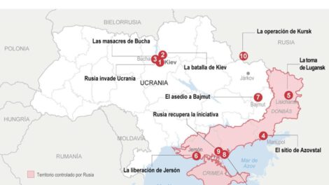 Guerra entre Ucrania y Rusia cumple mil días de hostilidades
