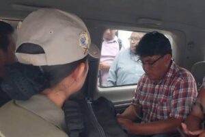 Héctor Arce aprehendido en Cochabamba