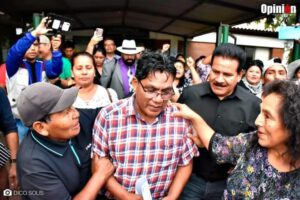 Héctor Arce agradece a la prensa por ayudarlo a recuperar su libertad