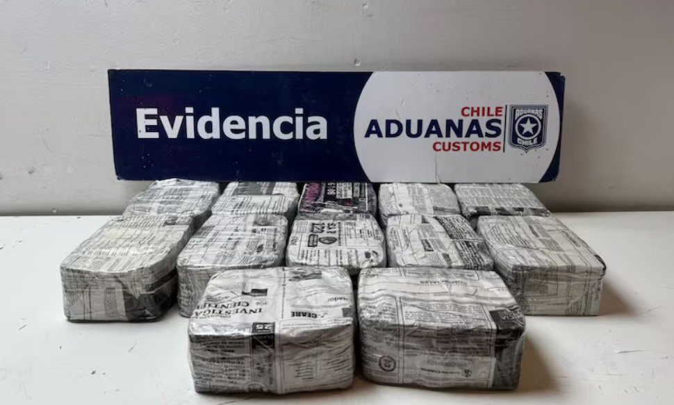 Detención de chofer con dinero en la frontera de Chile