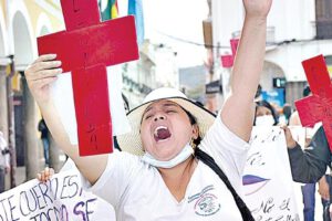 Feminicidios en Bolivia