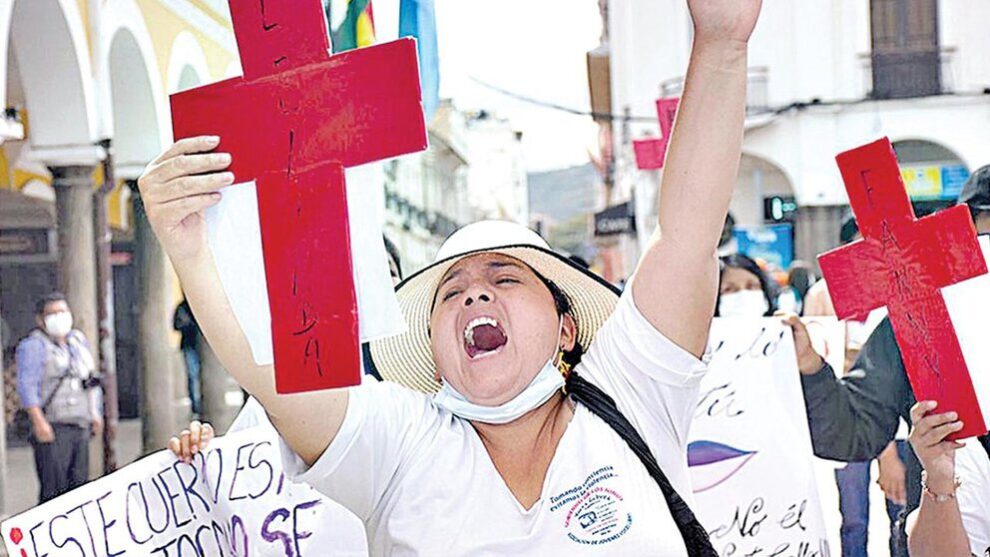 Feminicidios en Bolivia
