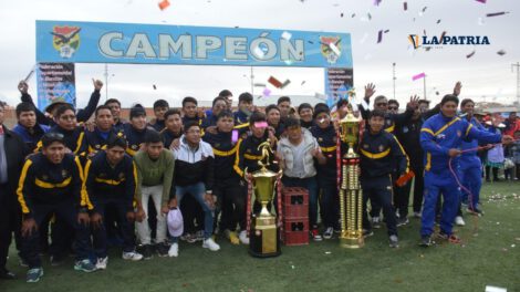 Central Cocanis campeón del torneo de fútbol