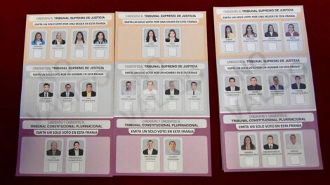 Elecciones judiciales confirmadas por el Tribunal Constitucional Plurinacional